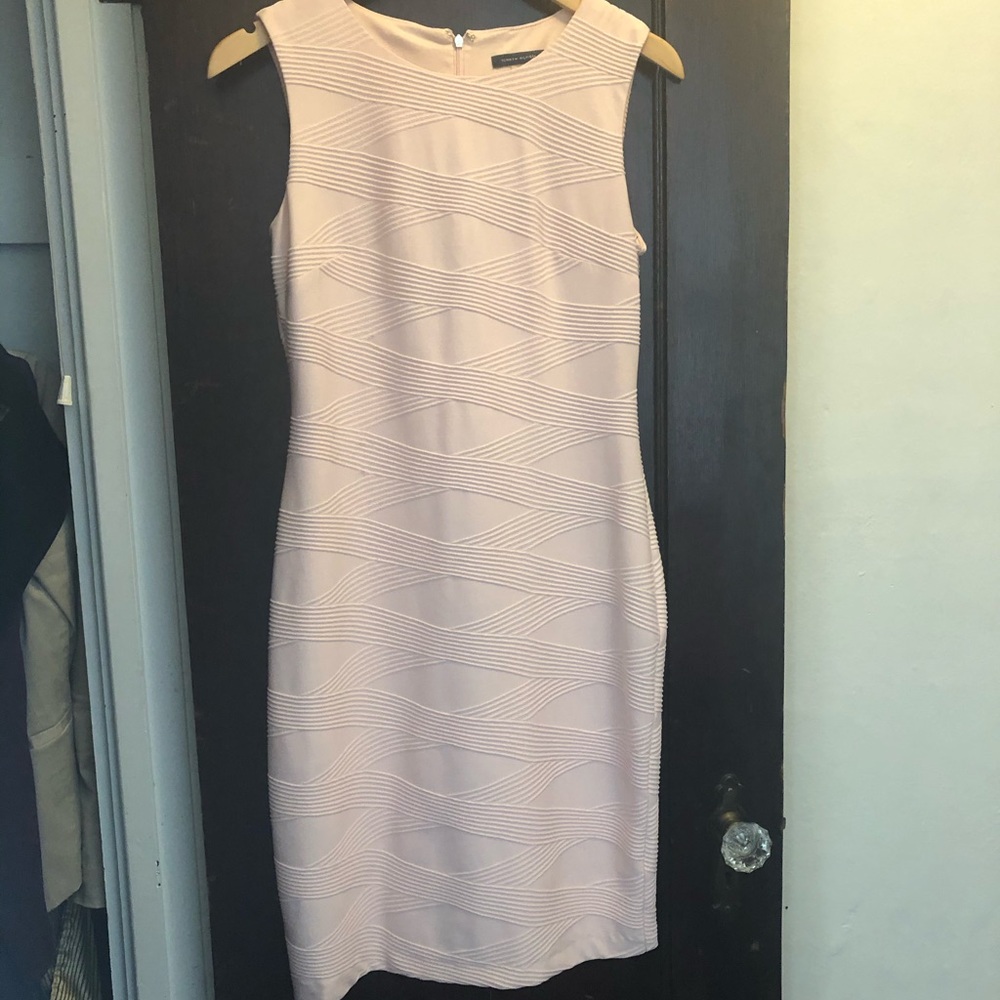 Tommy Hilfiger Light Pink Stretch Sheath Dress